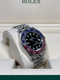 Rolex GMT-Master II 40mm 126710BLRO Pepsi Oystersteel Jubilee Black Dial