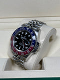 Rolex GMT-Master II 40mm 126710BLRO Pepsi Oystersteel Jubilee Black Dial