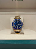 Rolex Submariner Date 41mm 126618LB Yellow Gold Oyster Royal Blue Dial