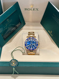 Rolex Submariner Date 41mm 126618LB Yellow Gold Oyster Royal Blue Dial