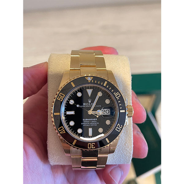 Rolex Submariner Date 41mm Bi-metal Yellow Gold & Steel Black dial