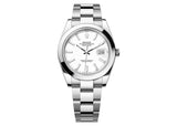 Rolex DateJust 41mm 126300 Oystersteel White Dial