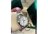 Rolex DateJust 41mm 126300 Oystersteel White Dial