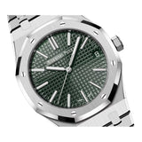 Audemars Piquet Royal Oak 32mm 15510ST.OO.1320ST.09 Steel Green Dial  1