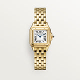 Cartier Panthere De 30.3mm WGPN0047 Roman Silver Dial Gold 