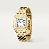 Cartier Panthere De 36.5mm WGPN0045 Roman Silver Dial Gold  2