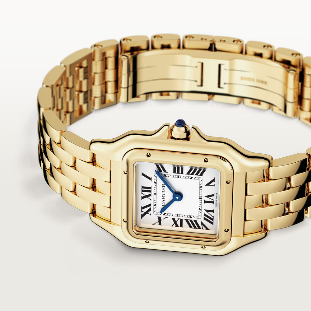 Cartier Panthere De 36.5mm WGPN0045 Roman Silver Dial Gold  6