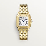 Cartier Panthere De 36.5mm WGPN0045 Roman Silver Dial Gold 