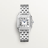 Cartier Panthere De 36.5mm WSPN0015 Roman Silver Dial Steel 