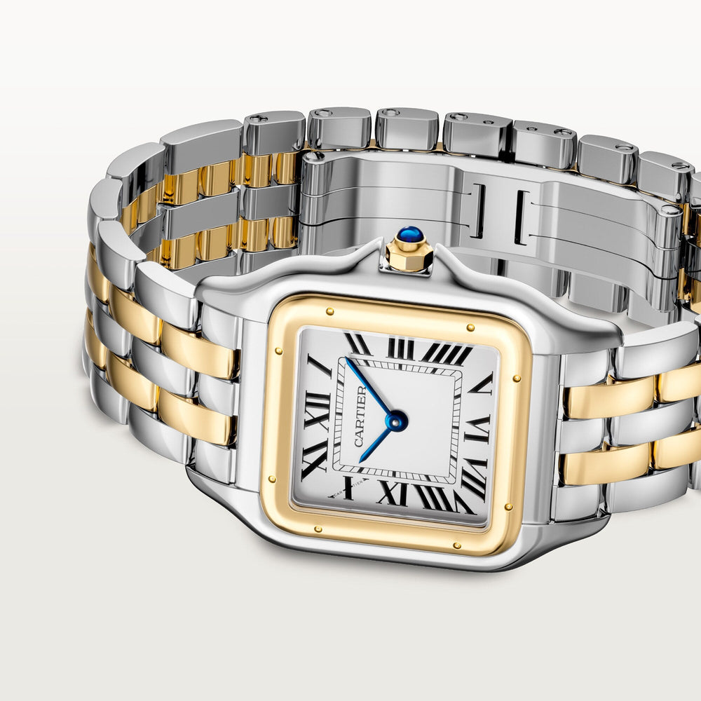 Cartier Panthere De 42.0mm W2PN0016 Roman Silver Dial Gold  2