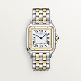 Cartier Panthere De 42.0mm W2PN0016 Roman Silver Dial Gold 