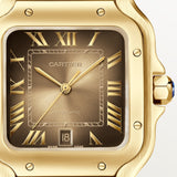 Cartier Santos De 39.8 mm WGSA0095 Gold Sunray-Brushed D Yellow Gold Unworn/ Complete/2024  5