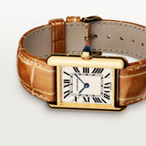 Cartier Tank Louis 29.5mm WGTA0342 Roman Silver Dial Crocodile Skin  6