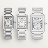 Cartier Tank Must 29.5mm WSTA0107 Roman Silver Dial Steel  4