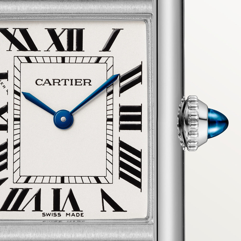 Cartier Tank Must 29.5mm WSTA0107 Roman Silver Dial Steel  5