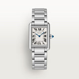 Cartier Tank Must 29.5mm WSTA0107 Roman Silver Dial Steel 