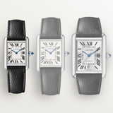 Cartier Tank Must 29.5mm WSTA0110 Roman Silver Dial Calf Skin  4