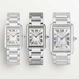 Cartier Tank Must 33.7mm WSTA0106 Roman Silver Dial Steel  4