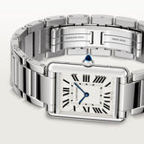 Cartier Tank Must 33.7mm WSTA0106 Roman Silver Dial Steel  5