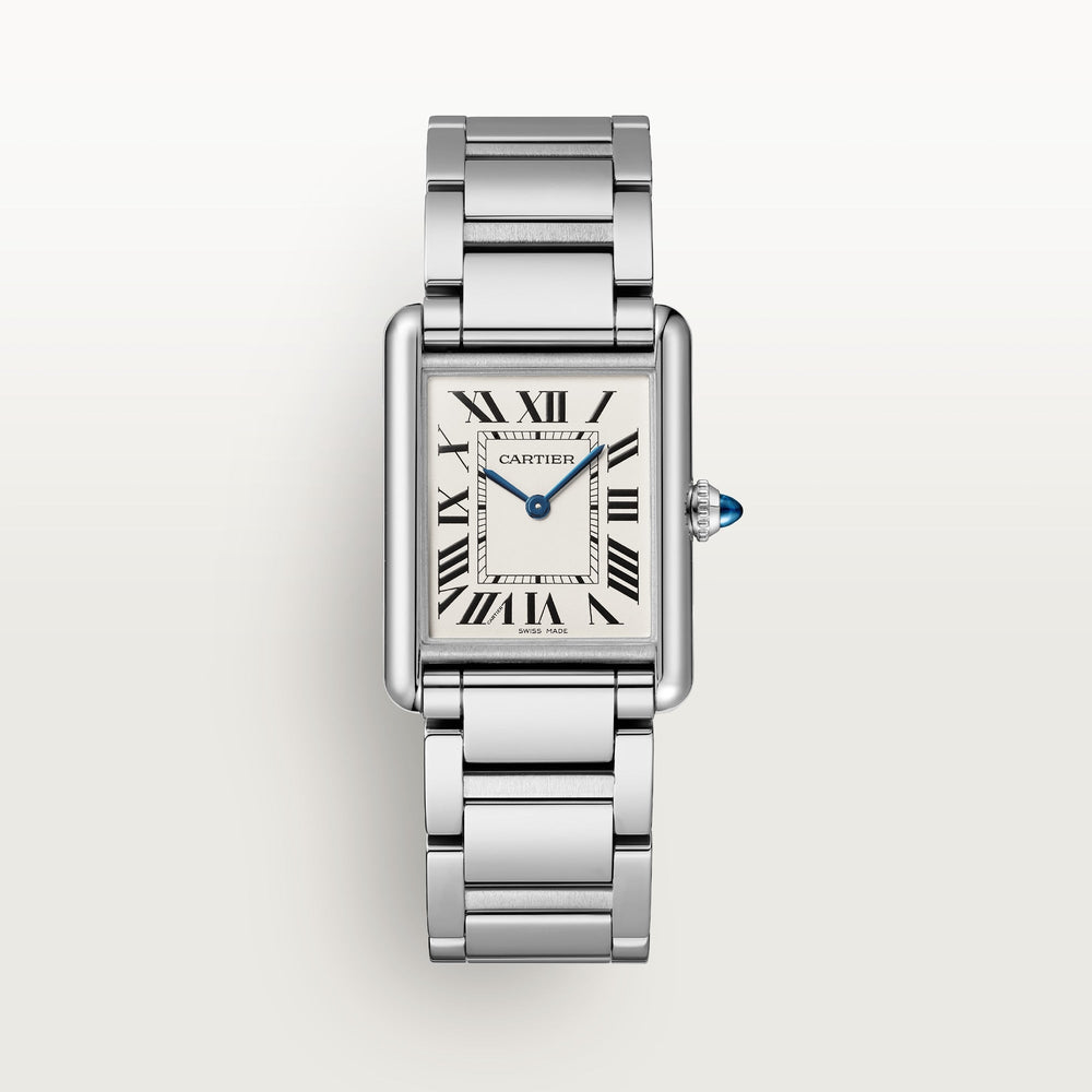 Cartier Tank Must 33.7mm WSTA0106 Roman Silver Dial Steel 