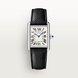 Cartier Tank Must 33.7mm WSTA0109 Roman Silver Dial Calf Skin 