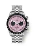 Tudor Black Bay Chrono M79360N-0019 41mm Steel bracelet Pink Dial 