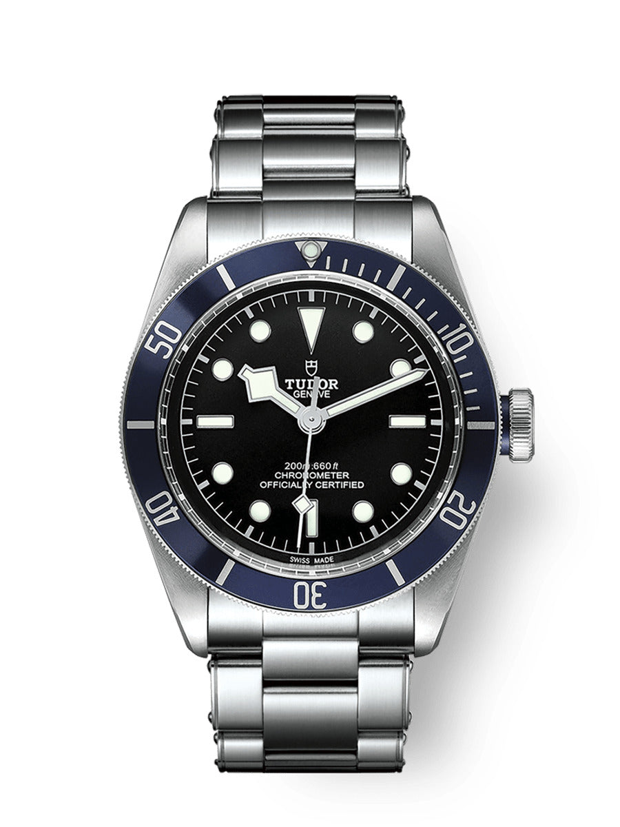 Tudor Black Bay M79230B-0008 41mm Rivet steel bracelet Black Dial 