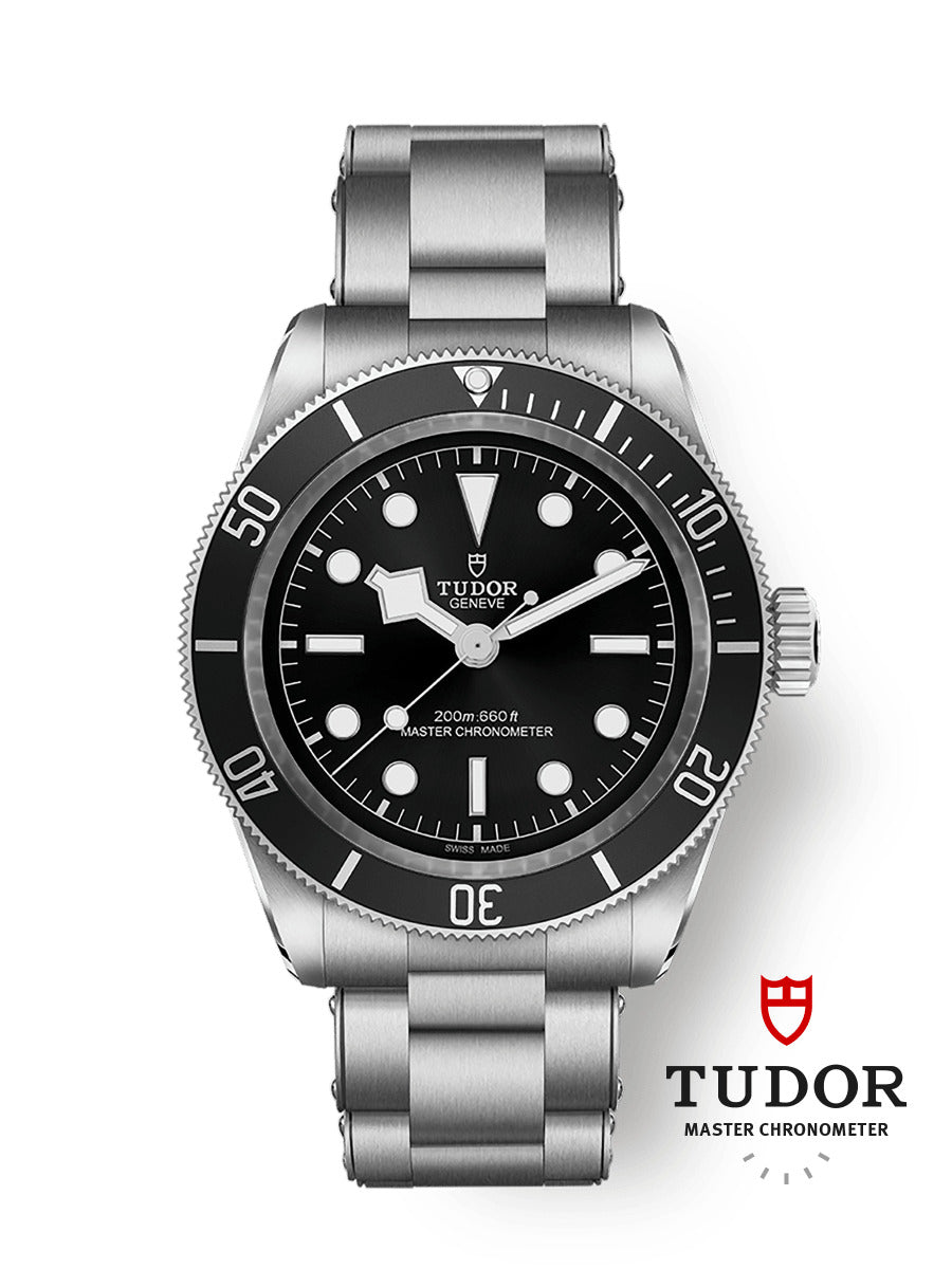 Tudor Black Bay M7941A1A0NU-0001 41mm Steel bracelet Black Dial 