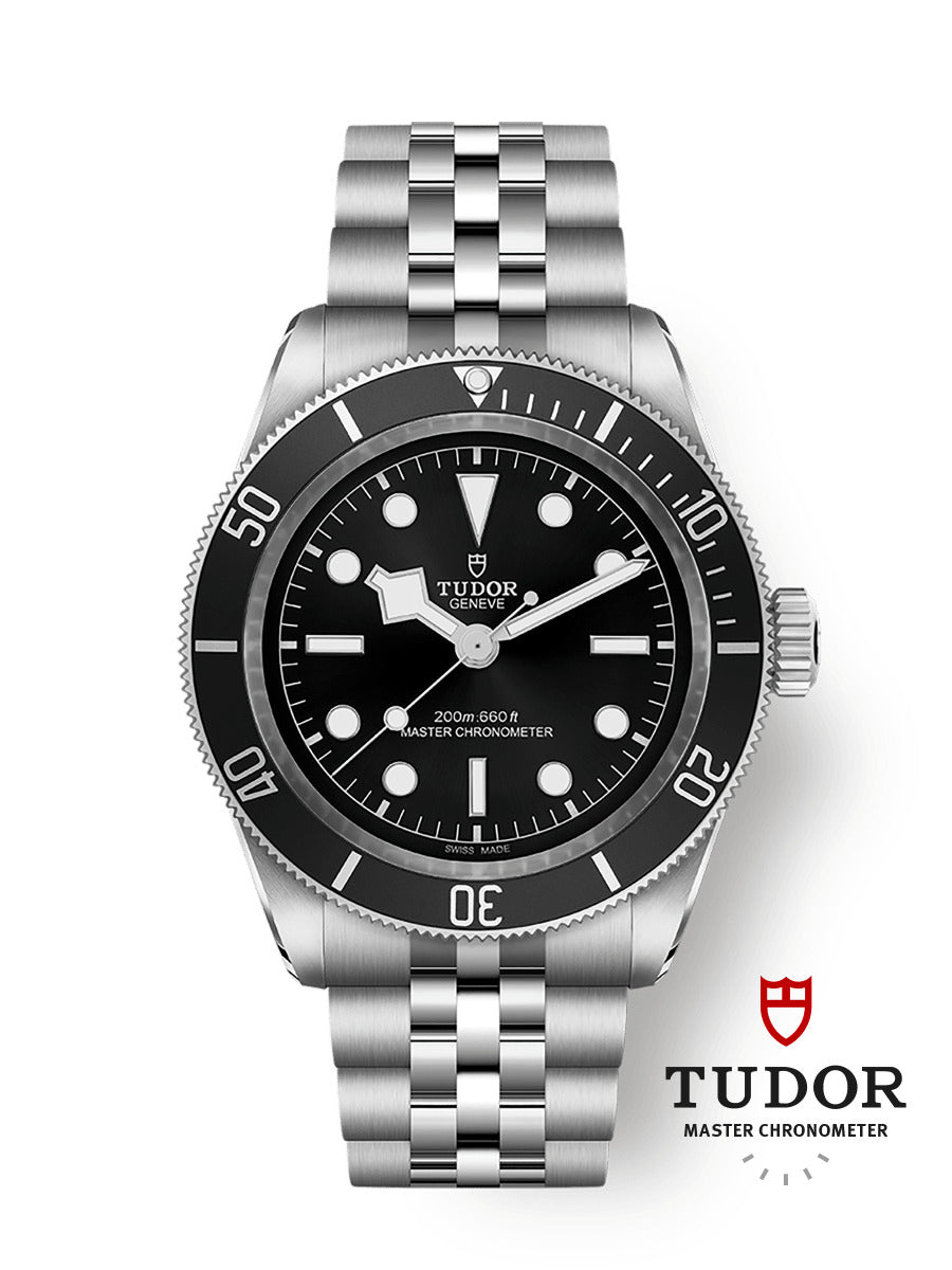 Tudor Black Bay M7941A1A0NU-0003 41mm Steel bracelet Black Dial 