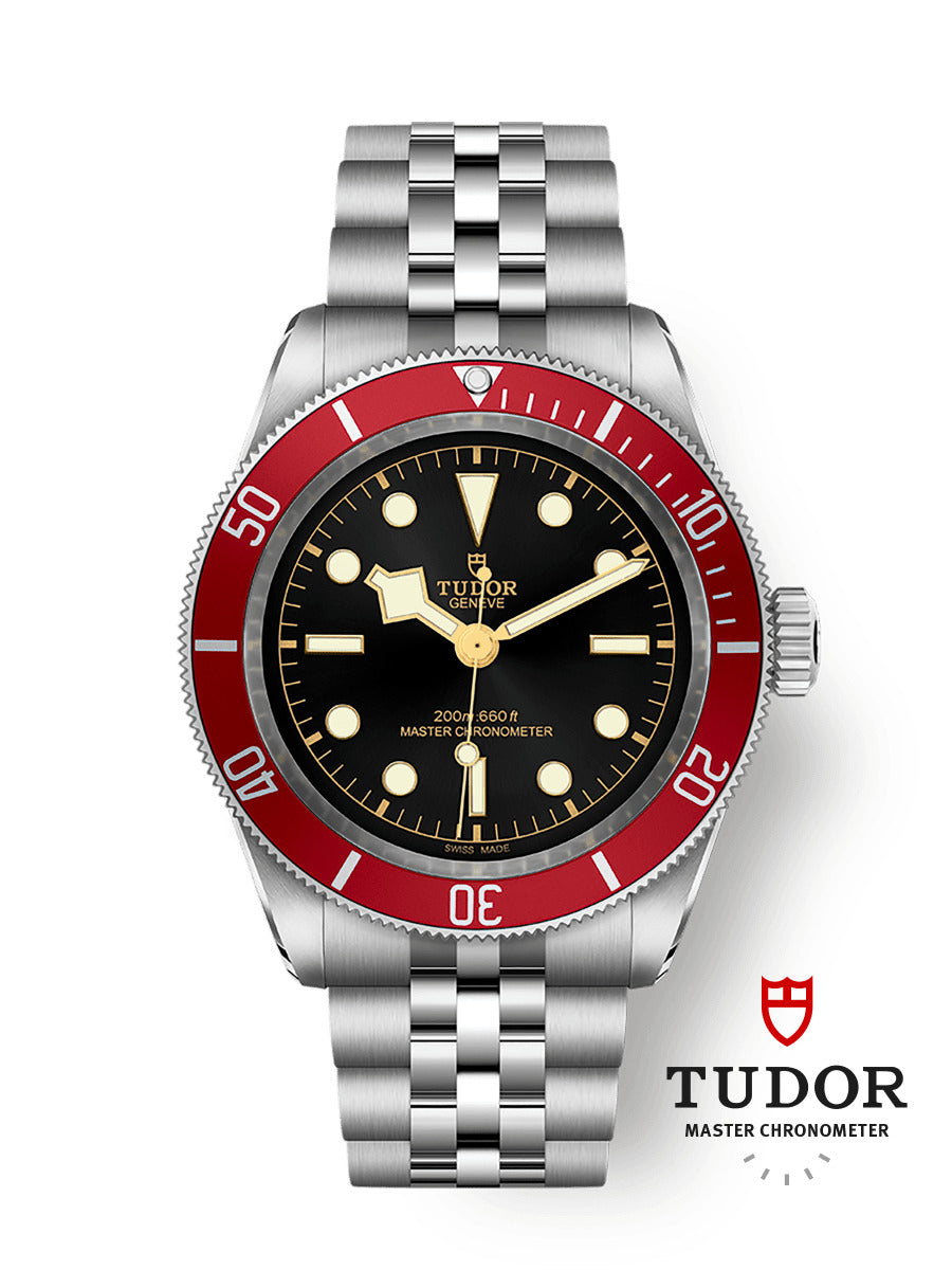 Tudor Black Bay M7941A1A0RU-0003 41mm Steel bracelet Black Dial 